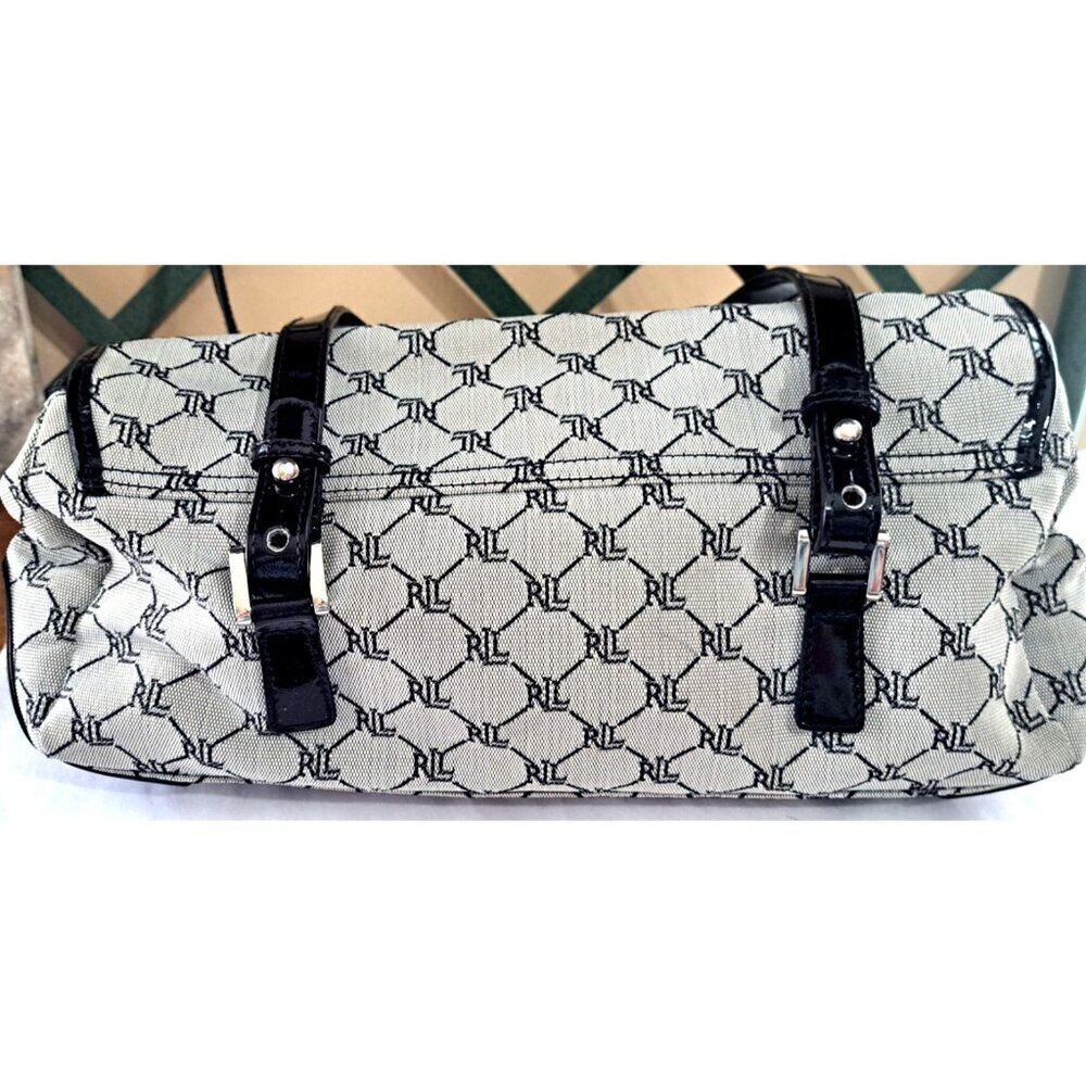 Lauren Ralph Lauren Barrel Roll Handbag Shoulder Straps - Picture 9 of 15